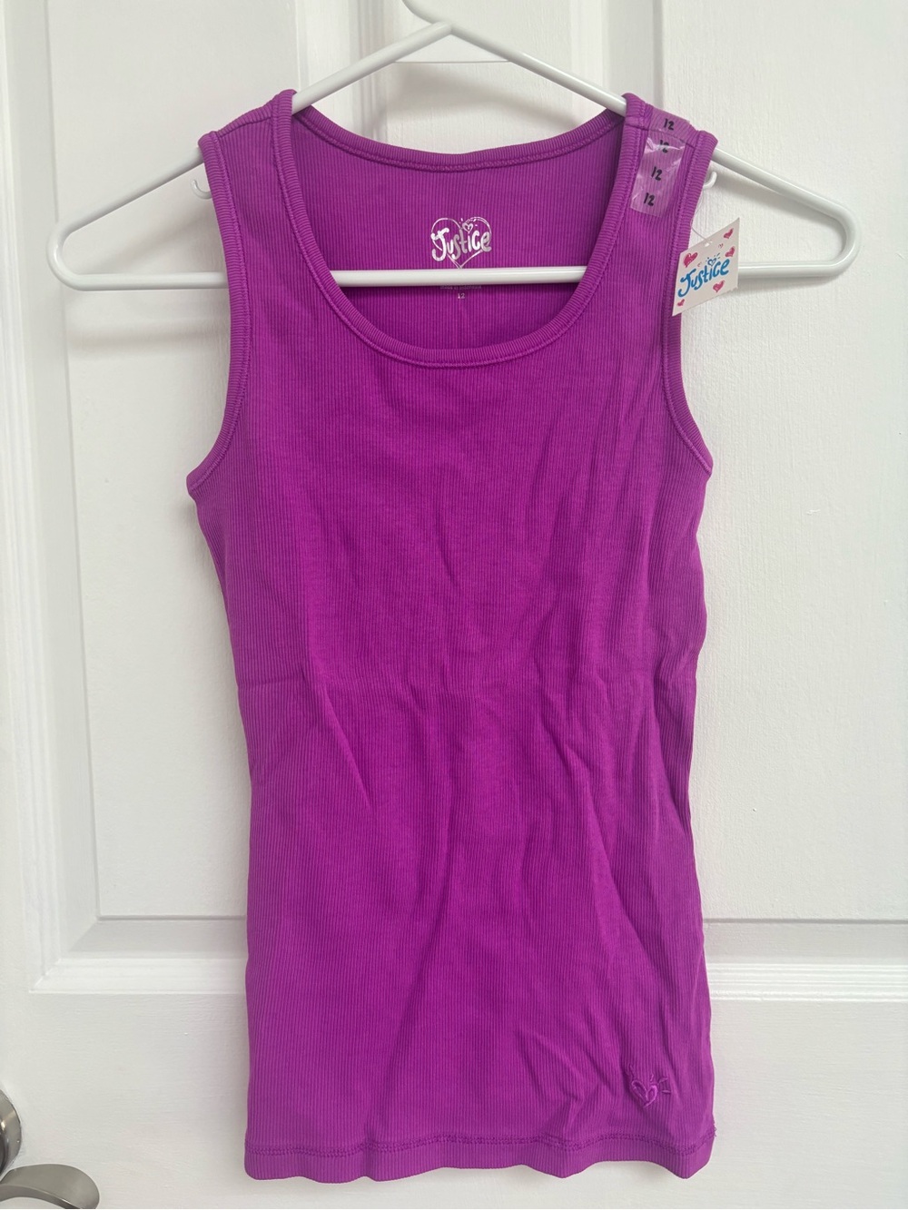 Justice Girls Purple Tank Top